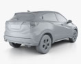 Honda HR-V EX-L с детальным интерьером 2018 3D модель