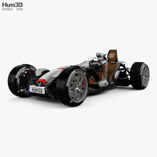Honda Project 2&4 Ultimate Родстер 2015 3D модель