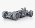 Honda Project 2&4 Ultimate ロードスター 2015 3Dモデル clay render