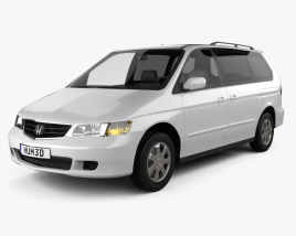 Honda Odyssey 2003 3D模型