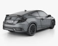 Honda Civic coupé 2019 Modello 3D