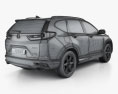 Honda CR-V Touring mit Innenraum 2017 3D-Modell