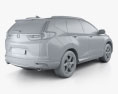 Honda CR-V Touring mit Innenraum 2017 3D-Modell