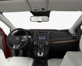 Honda CR-V Touring com interior 2017 Modelo 3d dashboard