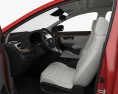 Honda CR-V Touring com interior 2017 Modelo 3d assentos