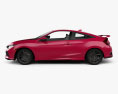 Honda Civic Si coupe 2019 3d model side view