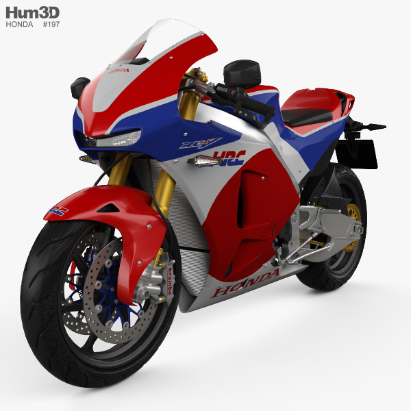 Honda RC213V-S Прототип 2015 3D модель