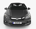 Honda City 2017 3d model front view