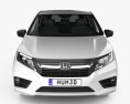 Honda Odyssey LX 2021 3D 모델  front view