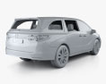 Honda Odyssey LX 2021 3D模型