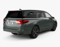 Honda Odyssey Elite 2021 Modello 3D vista posteriore