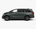 Honda Odyssey Elite 2021 Modello 3D vista laterale
