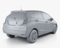 Honda Fit LX 2020 3D модель
