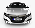 Honda Accord LX US-spec Berlina 2021 Modello 3D vista frontale