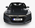Honda Accord Touring US-spec Berlina 2021 Modello 3D vista frontale