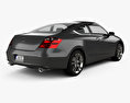 Honda Accord (CS) EX-L coupe 2012 3D模型 后视图