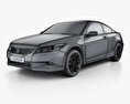 Honda Accord (CS) EX-L 쿠페 2012 3D 모델  wire render