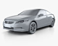 Honda Accord (CS) EX-L coupe 2012 3D模型 clay render