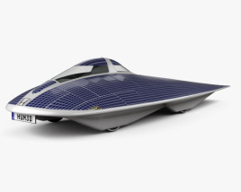 3D model of Honda Dream Solar Car 1998