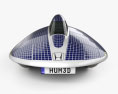 Honda Dream Solar Car 1998 3Dモデル front view