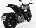 Honda CB1000R 2018 3D-Modell Rückansicht