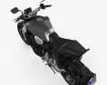 Honda CB1000R 2018 3D模型 顶视图