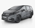 Honda Odyssey J EXV 2021 3d model wire render