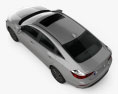 Honda Insight Touring 2022 3D模型 顶视图