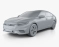 Honda Insight Touring 2022 3Dモデル clay render