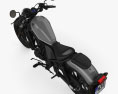 Honda Rebel 500 2018 3D-Modell Draufsicht