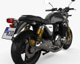 Honda CB1100RS 2018 3D-Modell Rückansicht