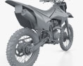 Honda CRF150F 2018 3D模型