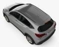 Honda HR-V LX 2020 3D-Modell Draufsicht