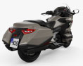 Honda GL 1800 Gold Wing 2018 3D 모델  back view