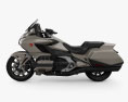 Honda GL 1800 Gold Wing 2018 3D 모델  side view