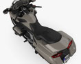 Honda GL 1800 Gold Wing 2018 3D 모델  top view