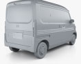 Honda N-Van Style Fun con interior 2021 Modelo 3D