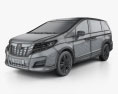 Honda Elysion 2019 3d model wire render