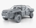 Honda Rugged Open Air Vehicle 2020 3d model clay render