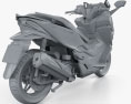 Honda Forza 300 2018 Modello 3D