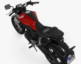 Honda CB300R 2018 3D模型 顶视图