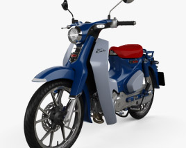 Honda Super Cub C125 2019 3D модель