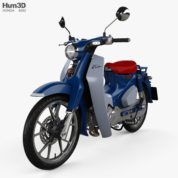Honda Super Cub C125 2019 3D model