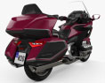 Honda Gold Wing Tour 2018 3D 모델  back view
