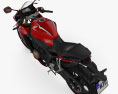 Honda CBR650R 2019 3D模型 顶视图