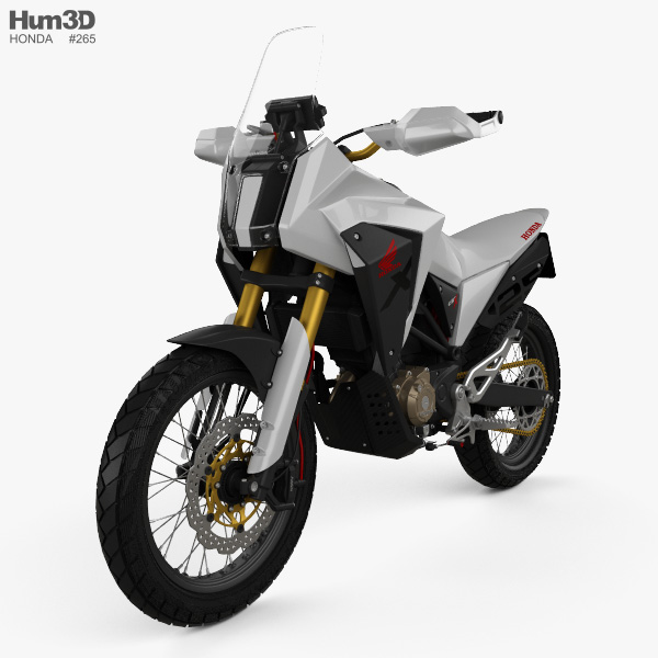 Honda CB125X 2018 3D model