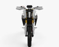 Honda CB125X 2018 Modello 3D vista frontale