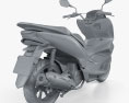 Honda PCX 150 2019 3D модель