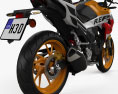 Honda CB190R 2020 3D模型