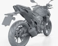 Honda CB190R 2020 3D 모델 